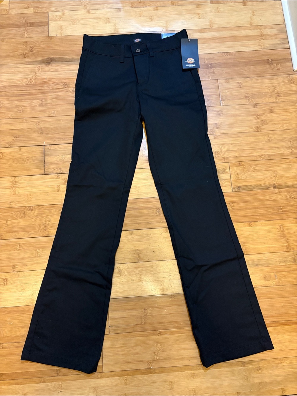 NWT Dickies Women’s Black Boot Cut Jeans Pants New with Tags!